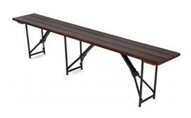 Скамья складная из рейки сосны